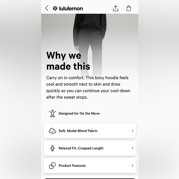 Lululemon Airwrap Modal Pullover Hoodie - Picture 7 of 7